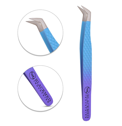 BLUE 45 ANGLE BOOT TWEEZER