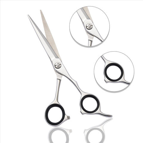 Shiny Silver Polish Pro Cutting Scissor