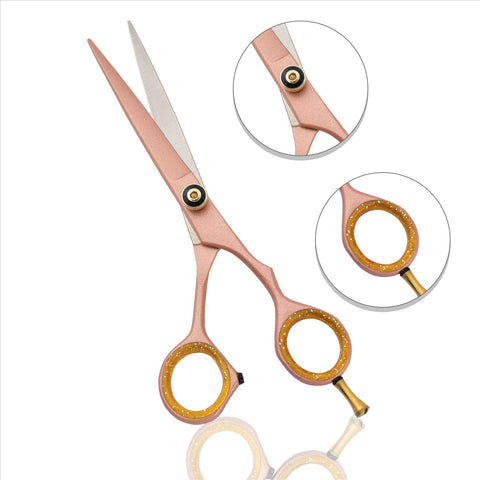 Rose Gold Elite Hair Cutting Scissor