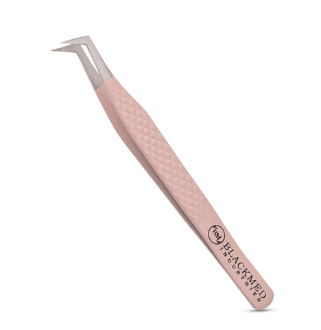 TEA PINK L SHAPE TWEEZER