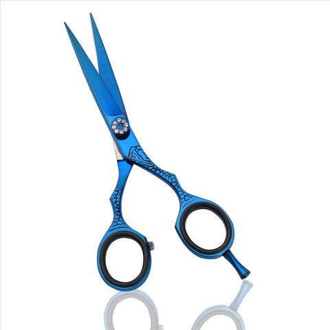 Professional Blue Dragon Titanium Cutting Scissor