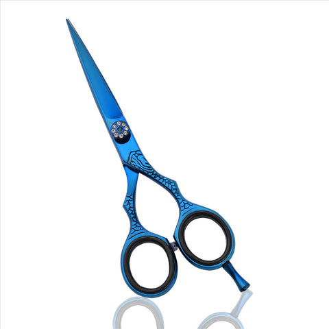 Professional Blue Dragon Titanium Cutting Scissor